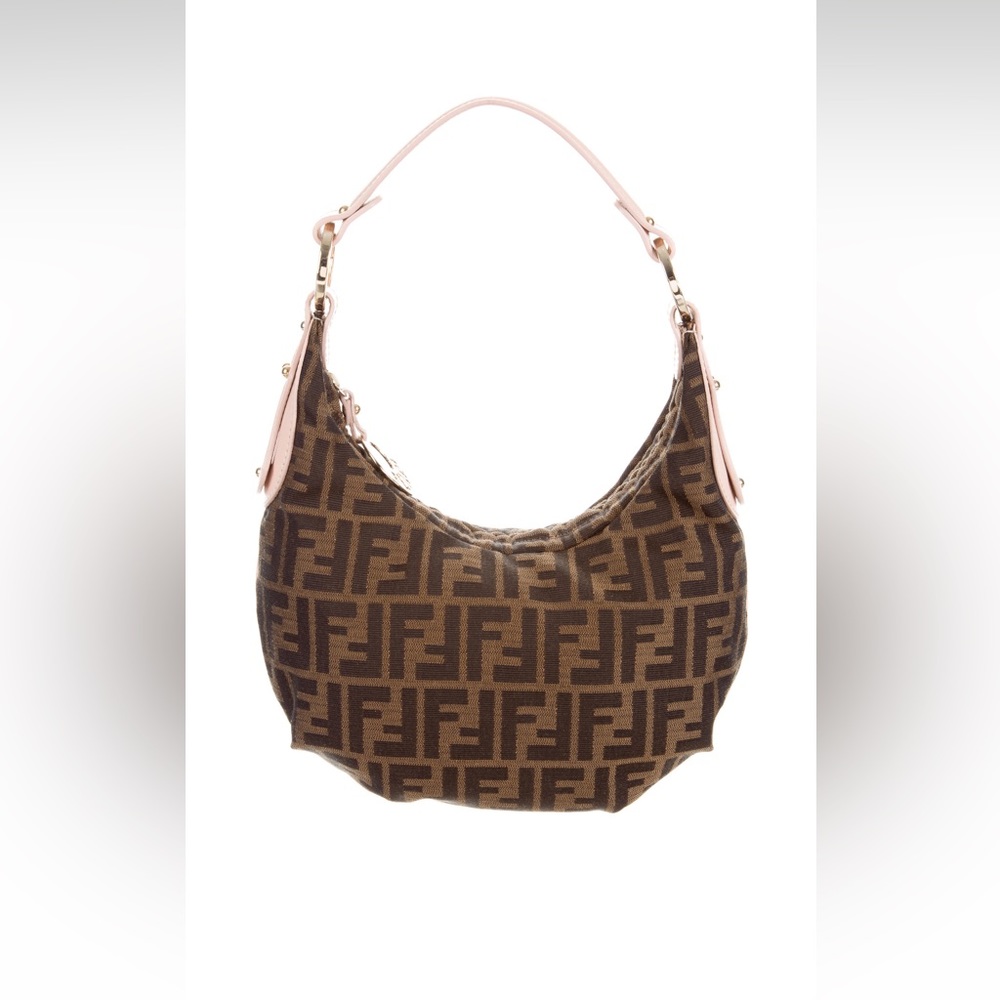Fendi Small Zucca Chef Hobo Bag 100% Authentic